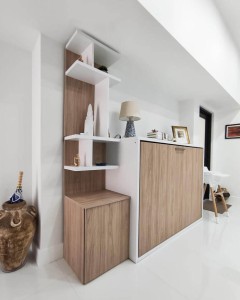 Double Fold Queen Murphy Wall Bed — view 4