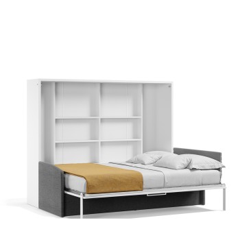 Spazio - Full Size Wall Bed and Sofa Set