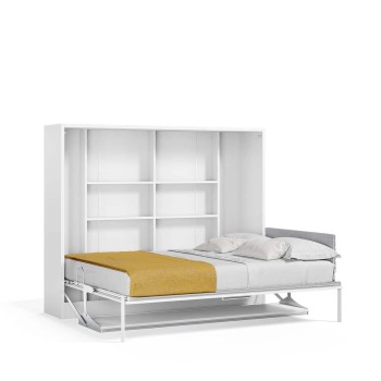 Spazio - Full Size Wall Bed with Desk