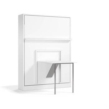 Royal Queen Wall Bed with Folding Table - secondary
