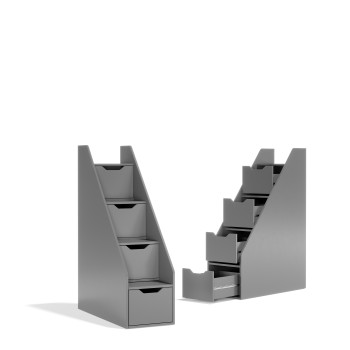 ECO Bel Mondo Steps Bookcase - secondary
