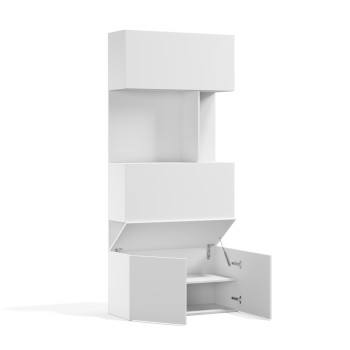 Royal Bookcase with Hidden Desk - secondary
