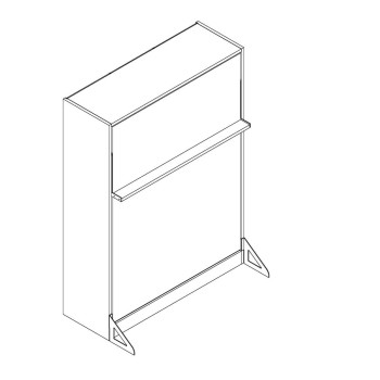 Royal collection Free Standing Wall Bed Support Kit - secondary
