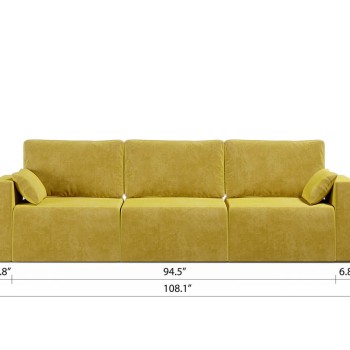 Royal Vertical Queen 3 Seat Sofa - secondary