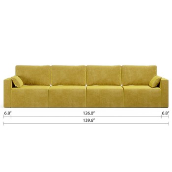 Royal Vertical Queen 4 Seat Sofa - secondary