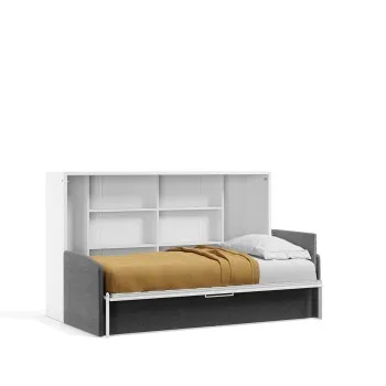 Spazio - Twin Size Wall Bed and Sofa Set