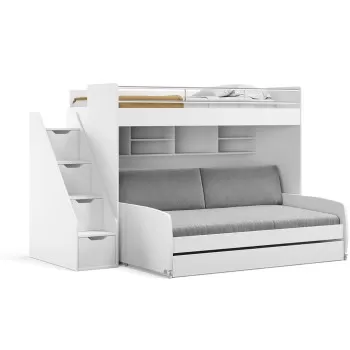 Eco Bel Mondo Twin Over Full/Full XL Bunk Bed Set - secondary