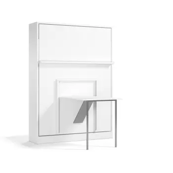 Royal Queen Wall Bed with Folding Table - secondary