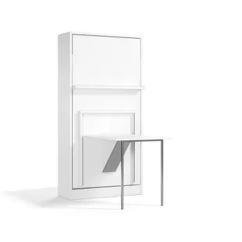 Royal Twin / Twin XL Wall Bed with Folding Table - secondary