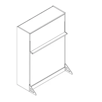 Royal collection Free Standing Wall Bed Support Kit - secondary