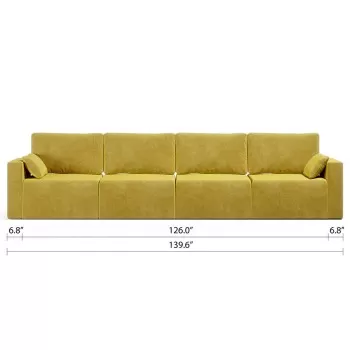 Royal Vertical Queen 4 Seat Sofa - secondary